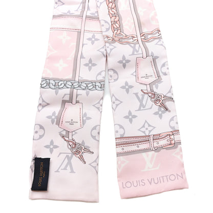 Louis Vuitton Silk Monogram Confidential Bandeau Light Pink 2 of 3