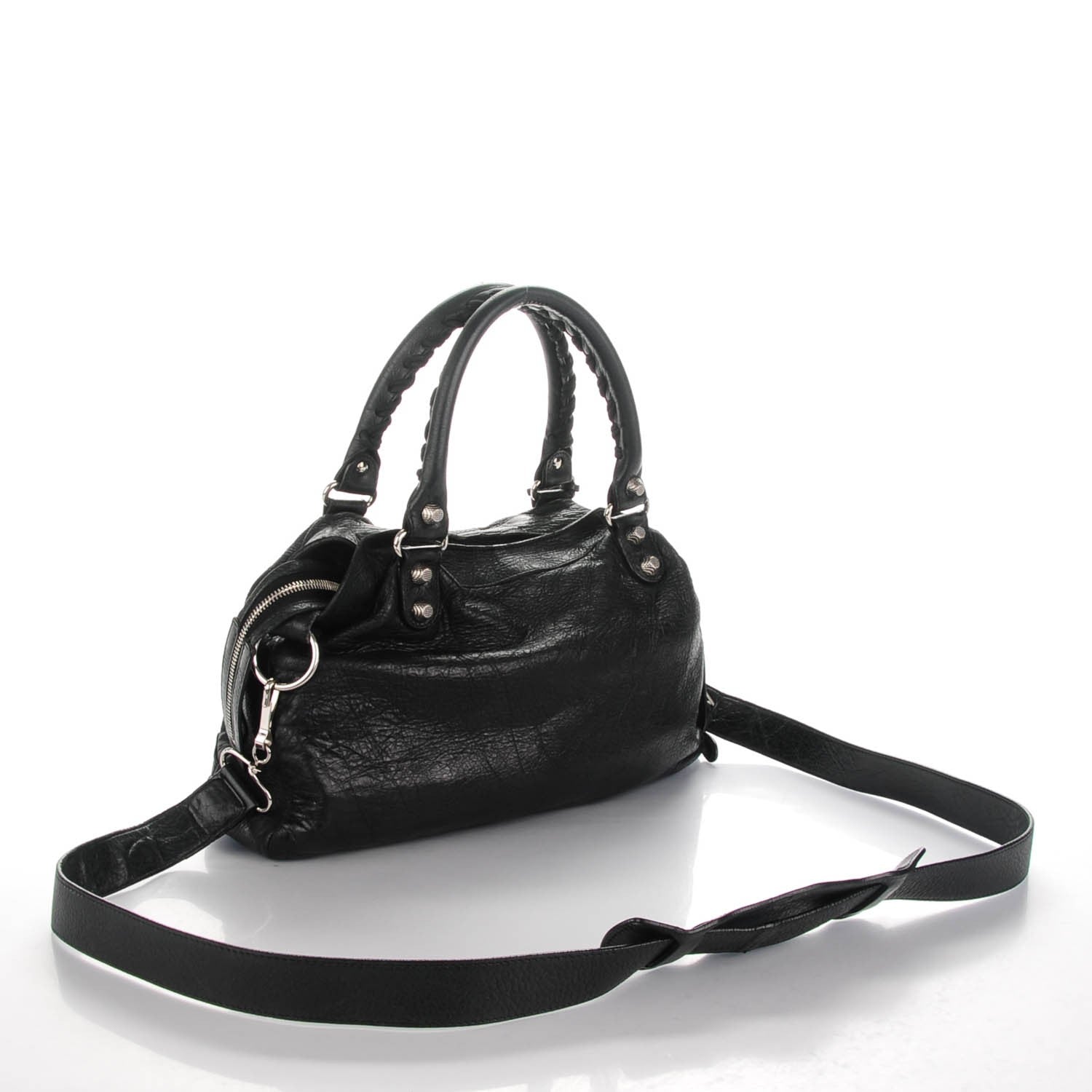 Balenciaga Agneau Giant 12 Silver Hardware Town Black 3 of 13
