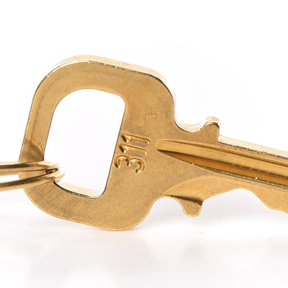 Louis Vuitton Brass Lock and Key Set #311 6 of 6