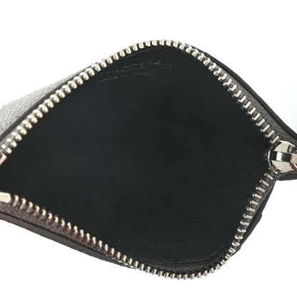 Saint Laurent Calfskin 5 Fragments Zip Pouch Card Holder Fog 5 of 7