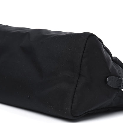 Prada Tessuto Nylon Saffiano Wristlet Black 9 of 13