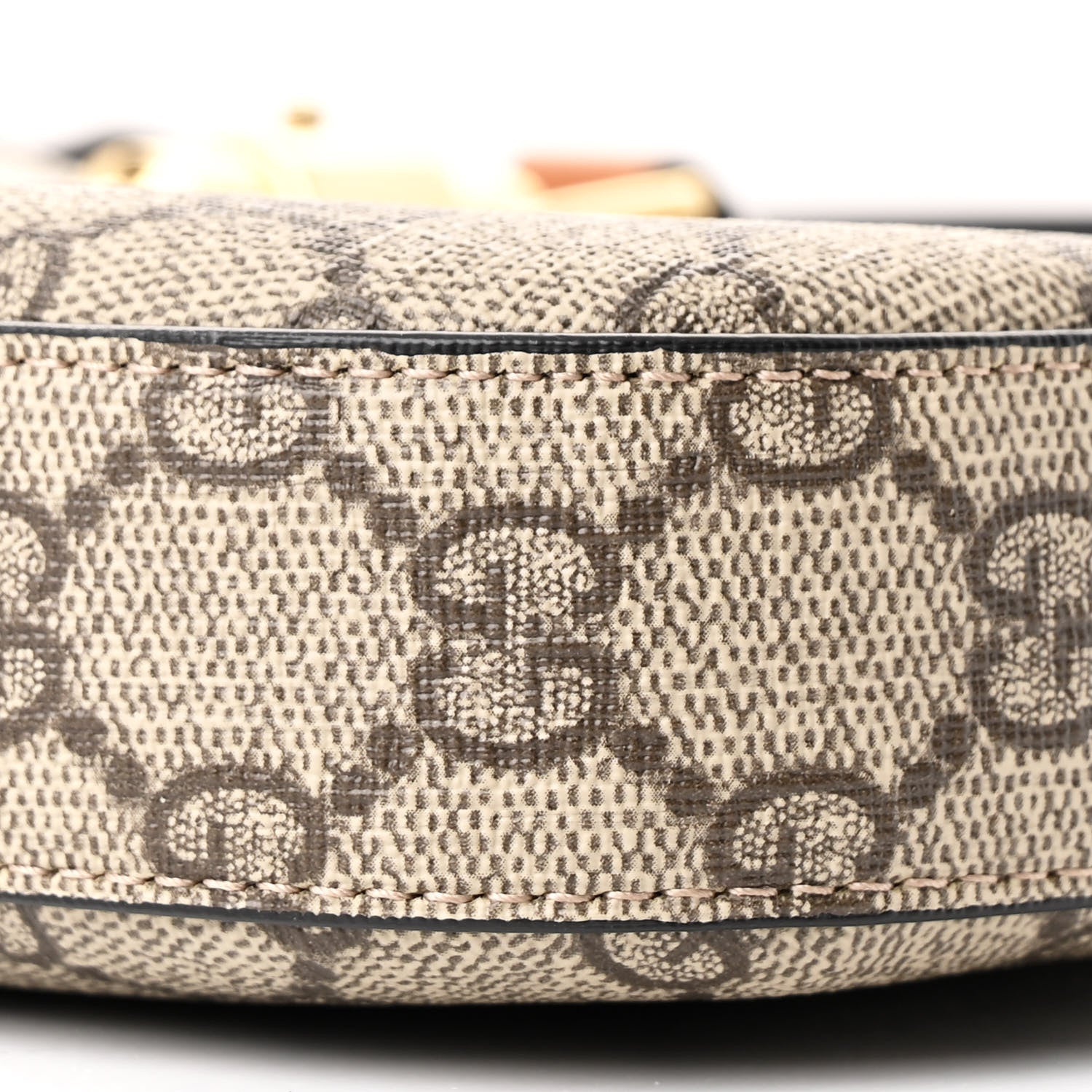 Gucci GG Supreme Monogram Snakeskin Small Jackie 1961 Hobo Beige Ebony 10 of 10