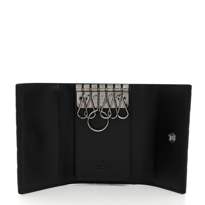 Gucci Microguccissima 6 Key Holder Case Black 5 of 8