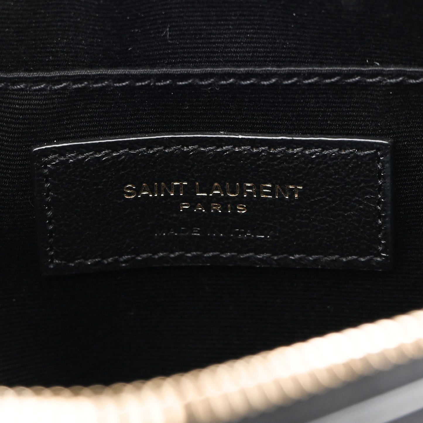 Calfskin Matelasse Monogram Lou Camera Bag Black