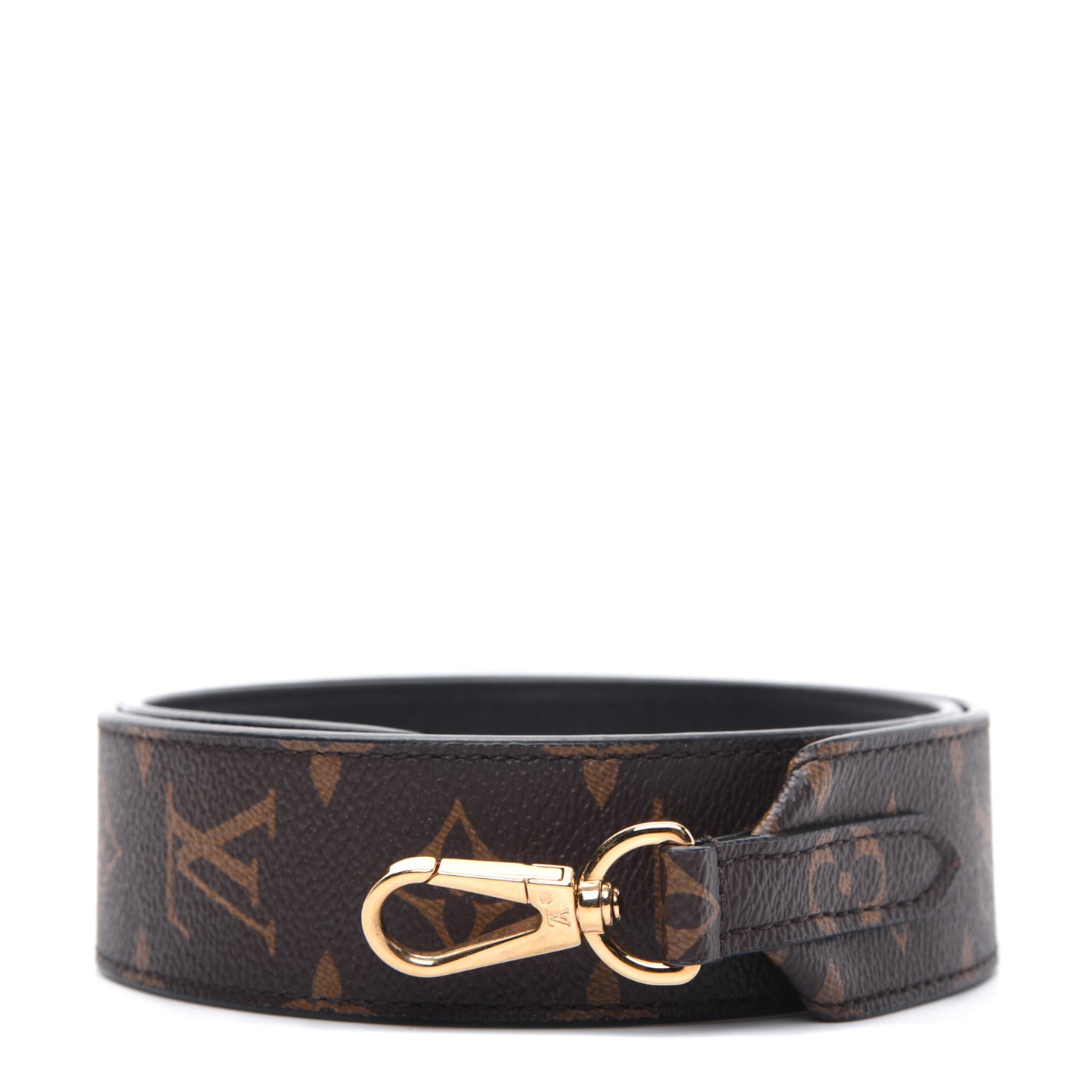 Monogram Bandouliere Shoulder Strap Black