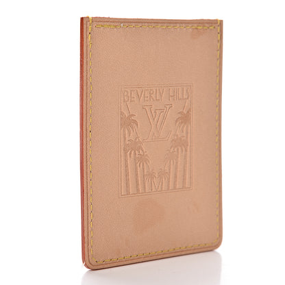 Louis Vuitton Vachetta Beverly Hills Card Holder 3 of 6