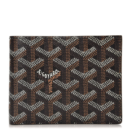 Goyard Goyardine Bi-Fold Victoire PM Wallet Black 1 of 8