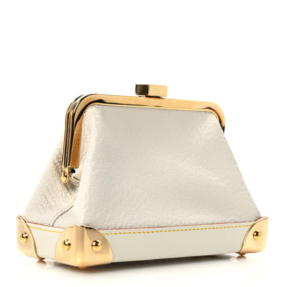 Louis Vuitton Suhali Porte-Monnaie Coin Purse White 3 of 6