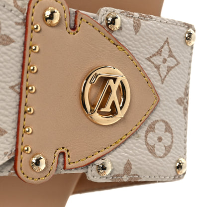 Louis Vuitton Monogram LV Frame Flat Mule 35.5 Dune Beige 7 of 11