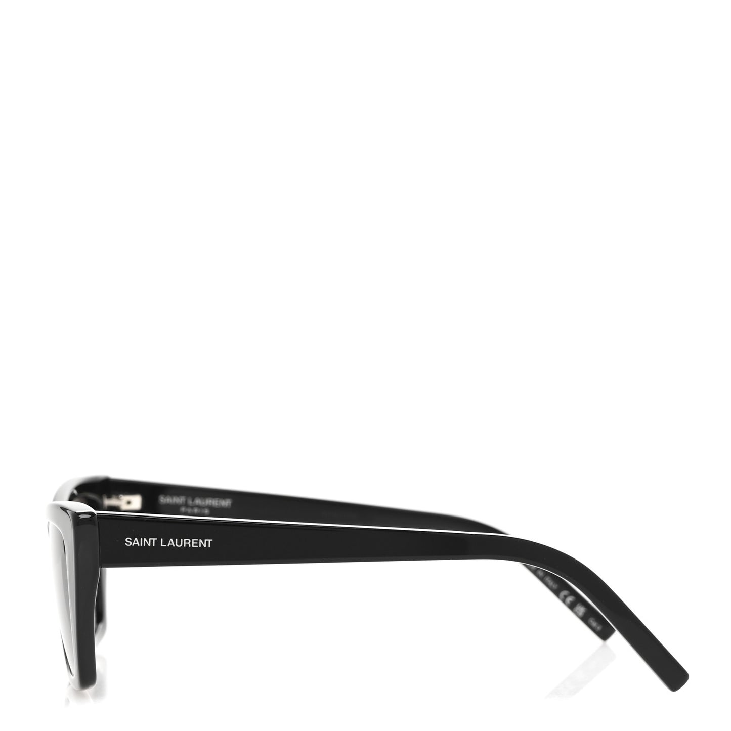 Acetate Mica Cat Eye Sunglasses SL 276 Black