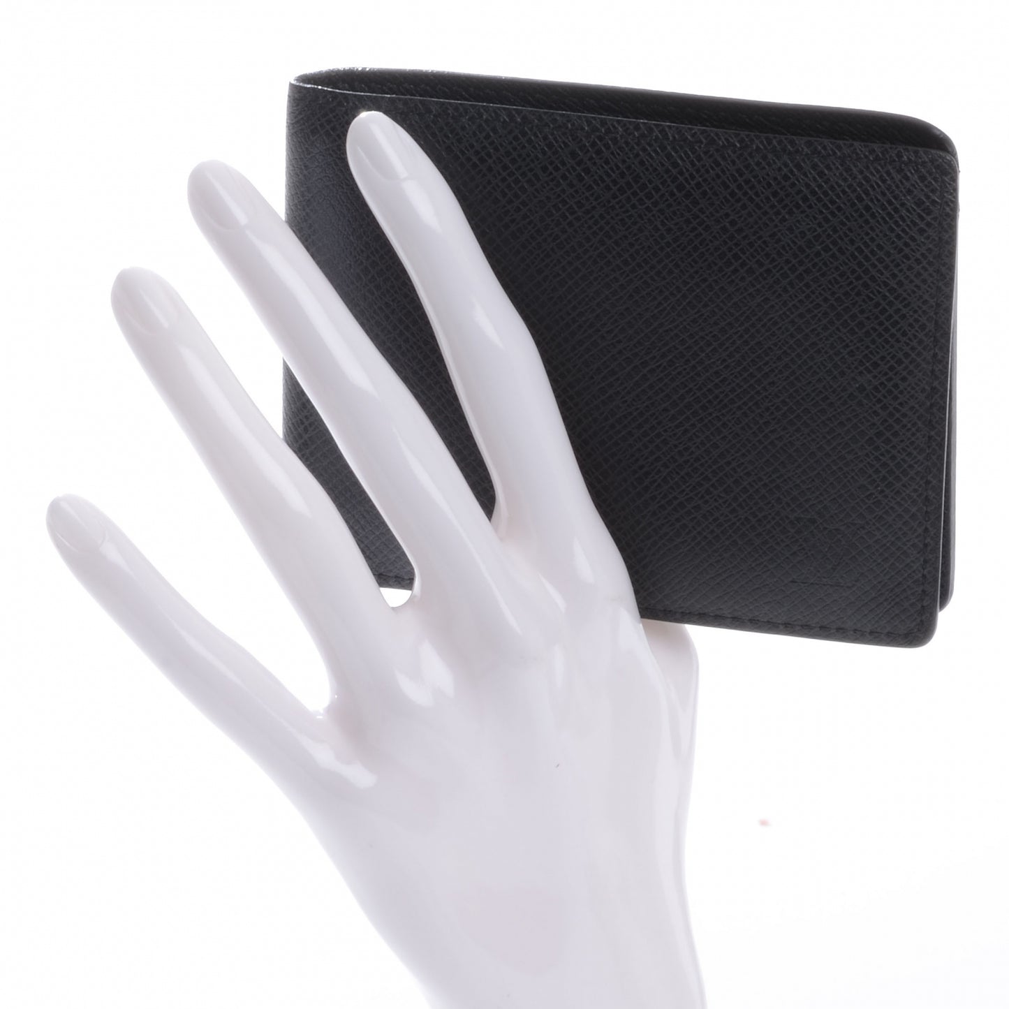 Taiga Mens Billfold Wallet 3 Flap Black