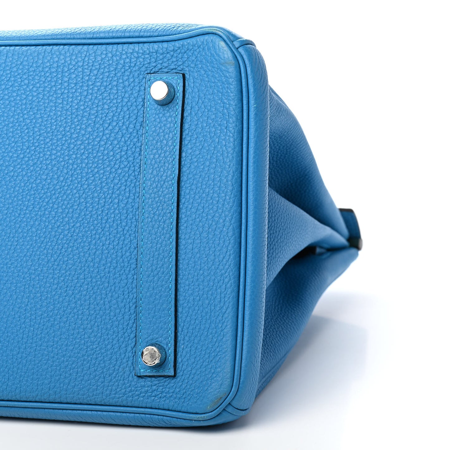 Togo Verso Birkin 35 Bleu Zanzibar Malachite