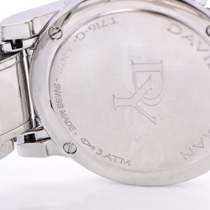 David Yurman Stainless Steel Diamond Mother of Pearl 34mm Classic Quartz Watch 9 of 11
