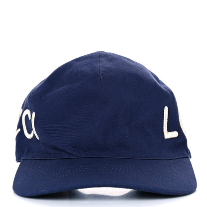 Gucci Cotton Loved Gucci Baseball Hat M Navy 6 of 13