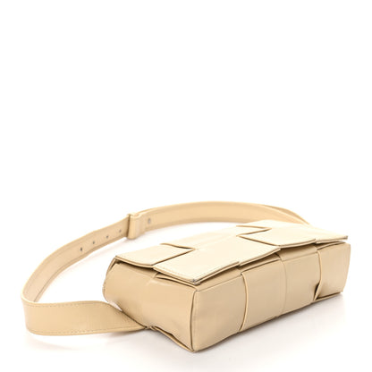 Bottega Veneta Paper Calfskin Intrecciato Cassette Belt Bag Porridge 4 of 10