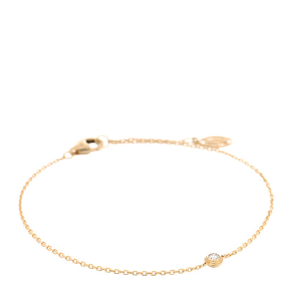 Cartier 18K Yellow Gold Diamond XS D'Amour Bracelet 1 of 4