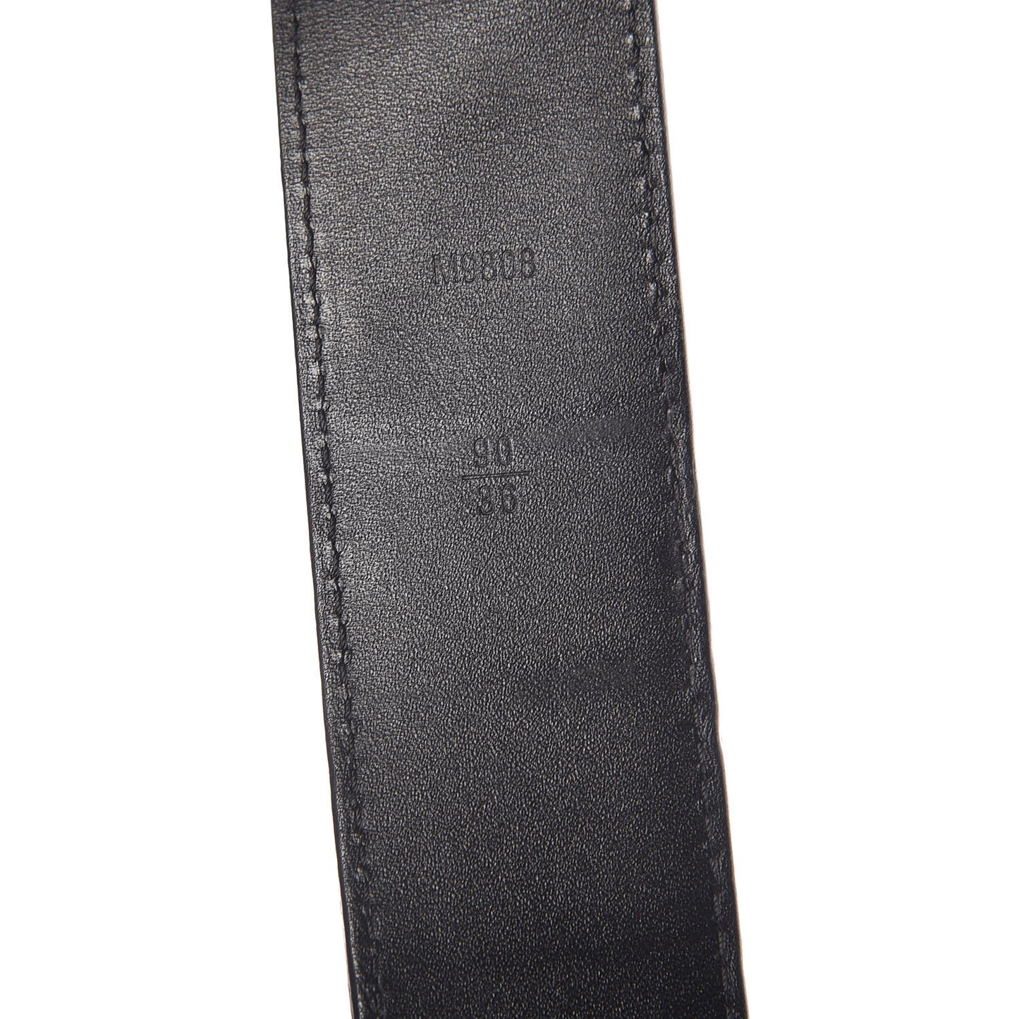 Damier Graphite LV Initiales Belt 90 36