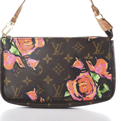 Louis Vuitton Monogram Roses Pochette Accessories 7 of 10