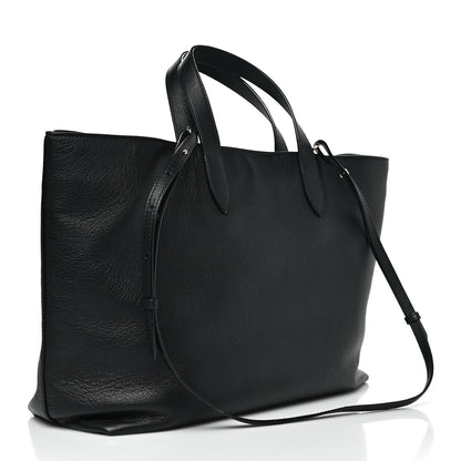 Jimmy Choo Calfskin Crystal Cheri Tote Black 3 of 11