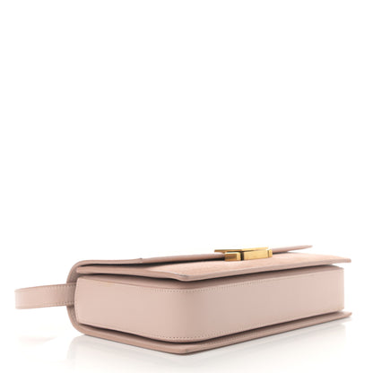 Saint Laurent Smooth Calfskin Suede Medium Bellechasse Bag Marble Pink 4 of 13