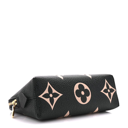 Louis Vuitton Empreinte Monogram Giant Cosmetic Pouch Black Beige 4 of 9