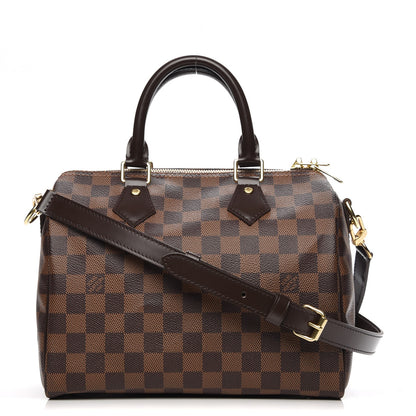 Louis Vuitton Damier Ebene Speedy Bandouliere 25 1 of 8