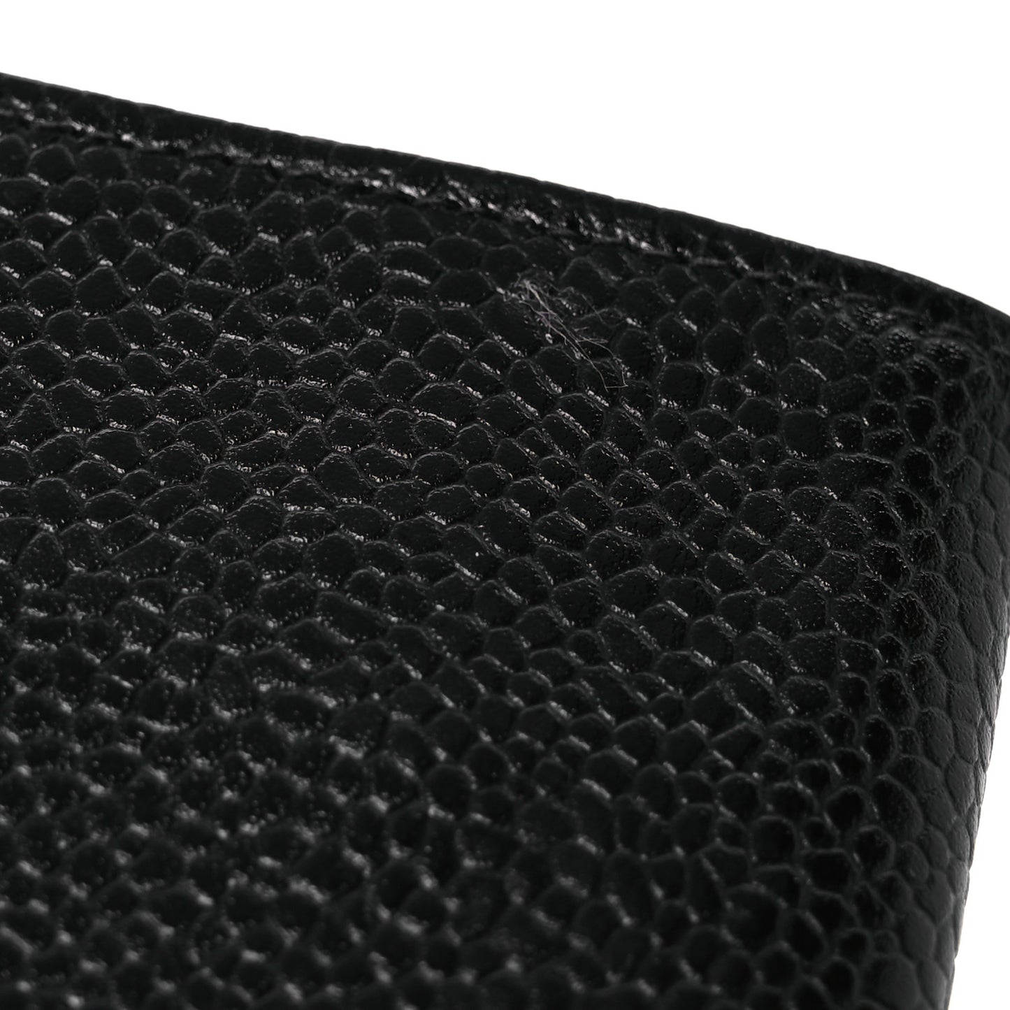 Caviar Timeless CC Flap Card Holder Black