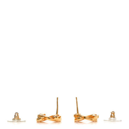 Chanel Metal Obazine CC Earrings Gold 3 of 5