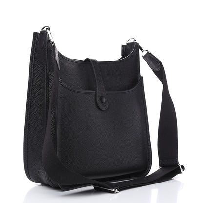 Hermes Togo Evelyne III GM Black 3 of 9