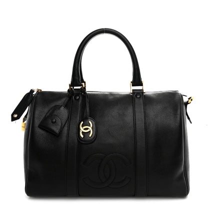Chanel Caviar Timeless CC Duffel Bag Black 1 of 10