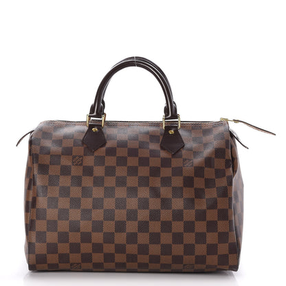 Louis Vuitton Damier Ebene Speedy 30 1 of 11