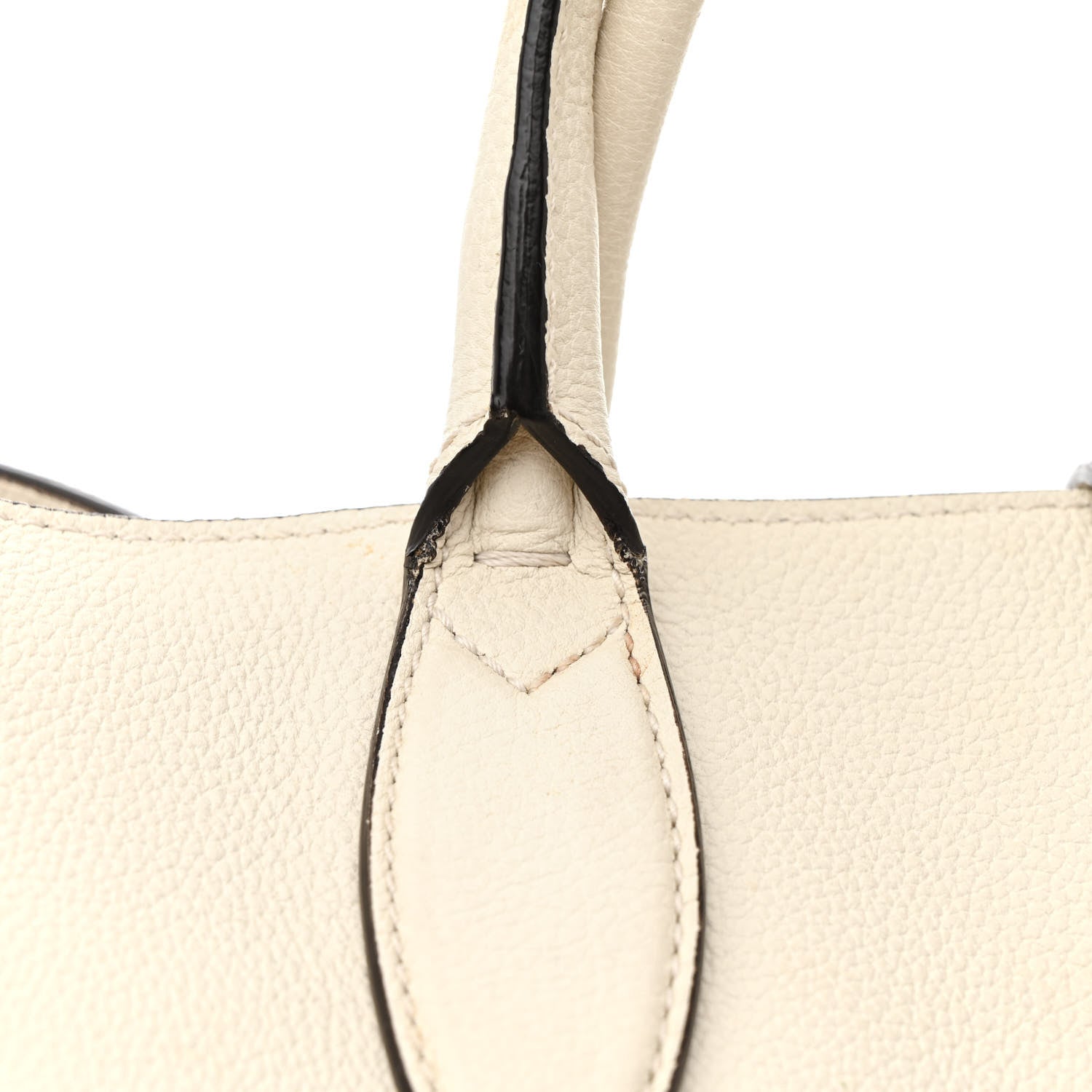 Gucci Soft Calfskin Medium Jackie Top Handle Bag Antique White 18 of 22