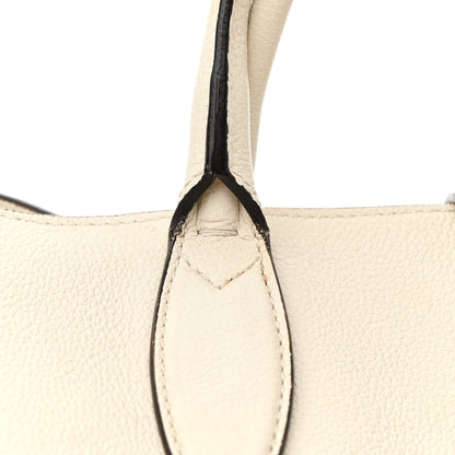 Gucci Soft Calfskin Medium Jackie Top Handle Bag Antique White 18 of 22