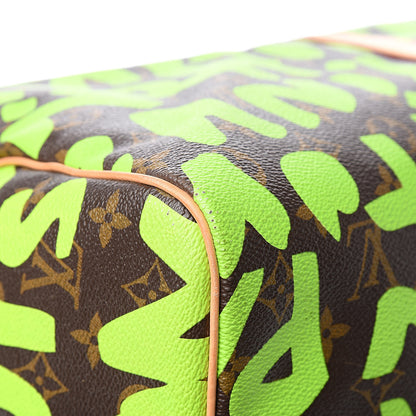Louis Vuitton Monogram Graffiti Keepall 50 Green 12 of 18