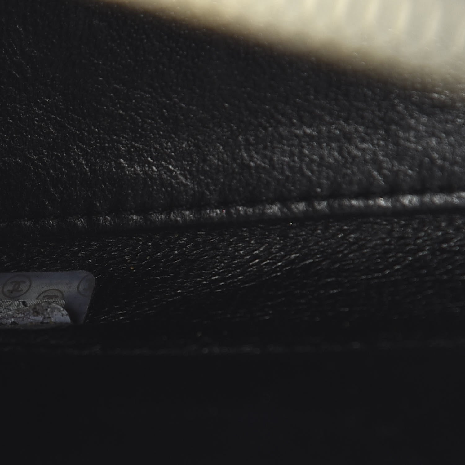 Chanel Caviar Diamond Stitched Shoulder Bag Black 9 of 10