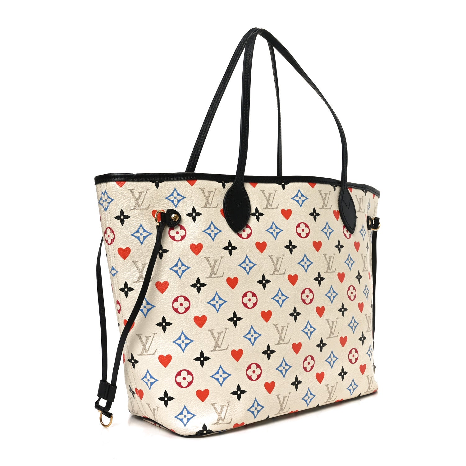 Louis Vuitton Game On Neverfull MM White 3 of 10