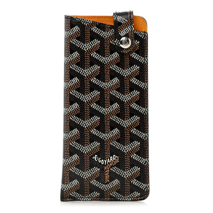 Goyard Goyardine Montmartre Glasses Case Black 1 of 6
