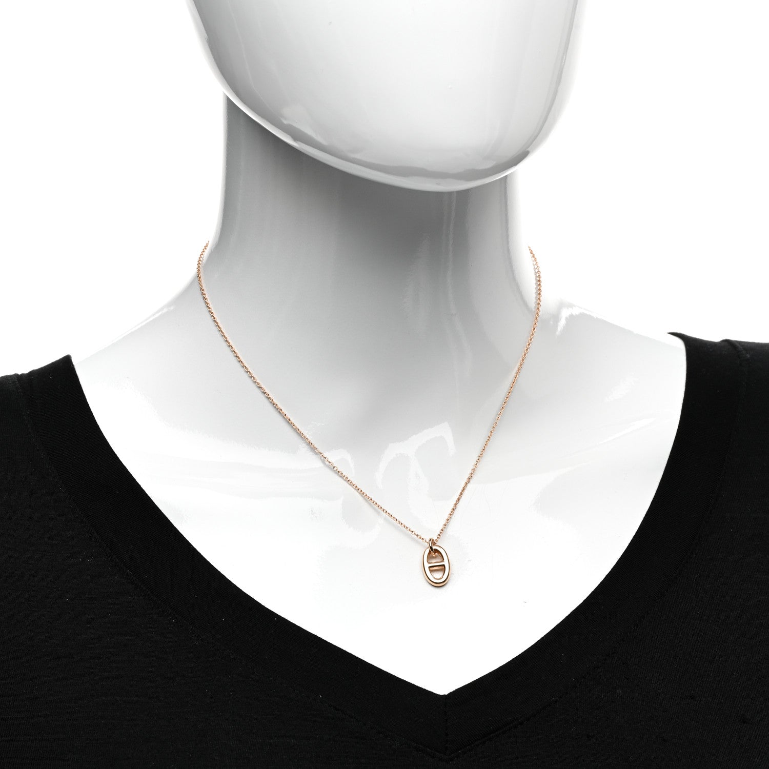 Hermes 18K Rose Gold PM Farandole Pendant Necklace 2 of 4
