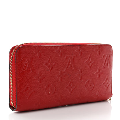 Louis Vuitton Empreinte Zippy Wallet Scarlet 3 of 11