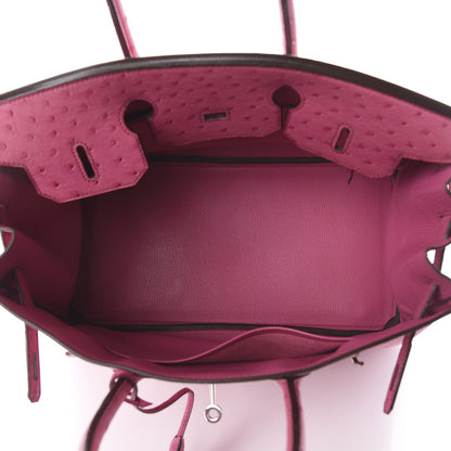 Hermes Ostrich Birkin 35 Fuchsia 4 of 8