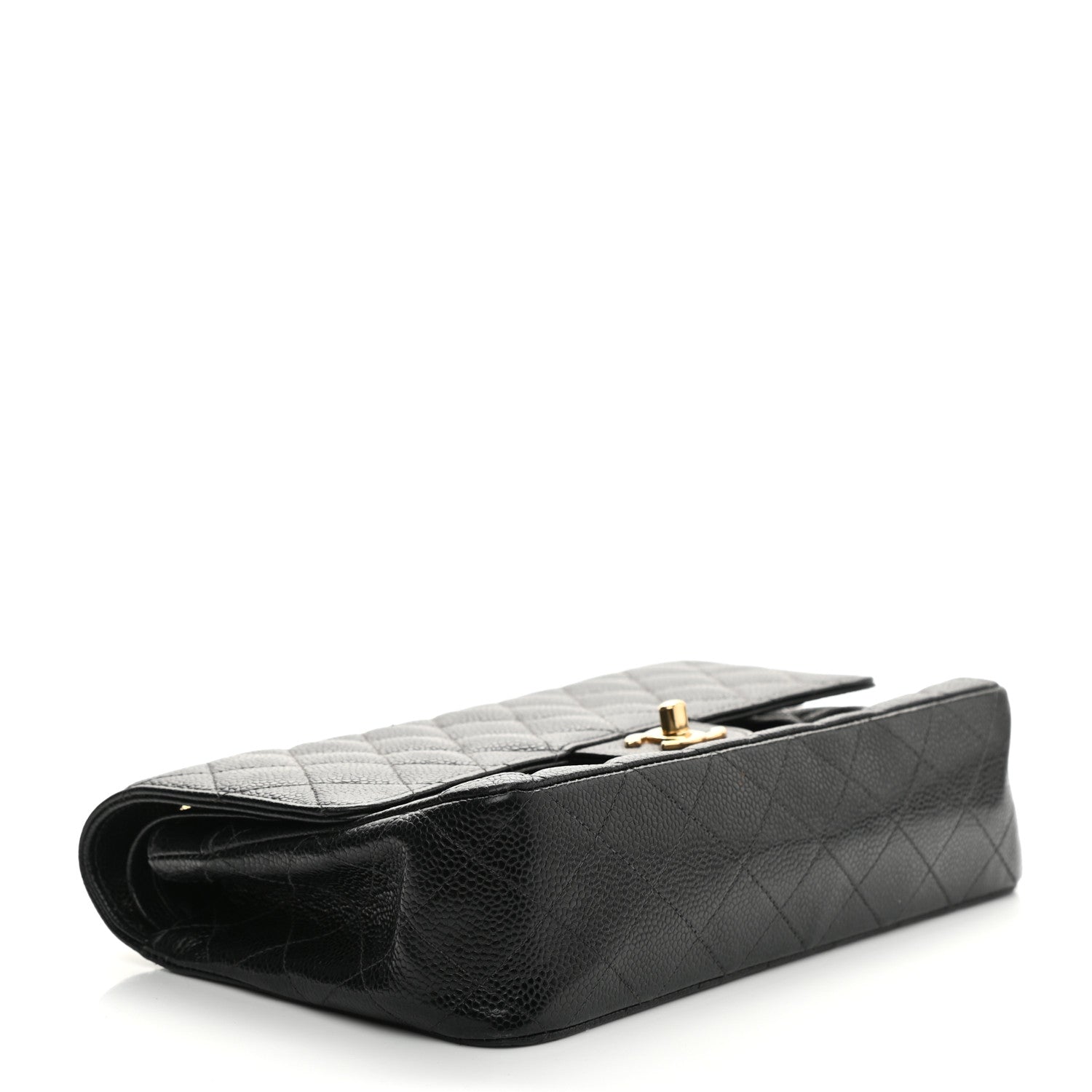 Chanel Caviar Quilted Medium Double Flap Black 4 of 14