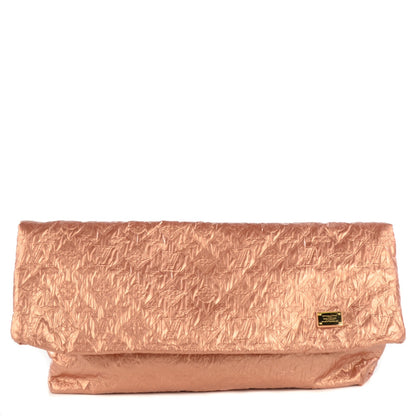 Louis Vuitton Jacquard Quilted Monogram Limelight Clutch GM Rose Gold 1 of 7