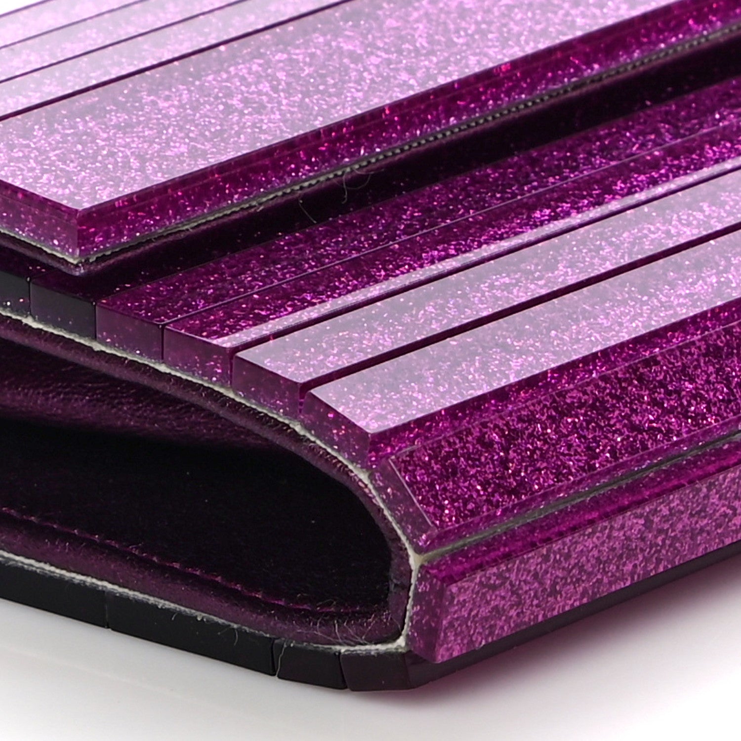Jimmy Choo Acrylic Glitter Sweetie Clutch Peony Pink 9 of 20