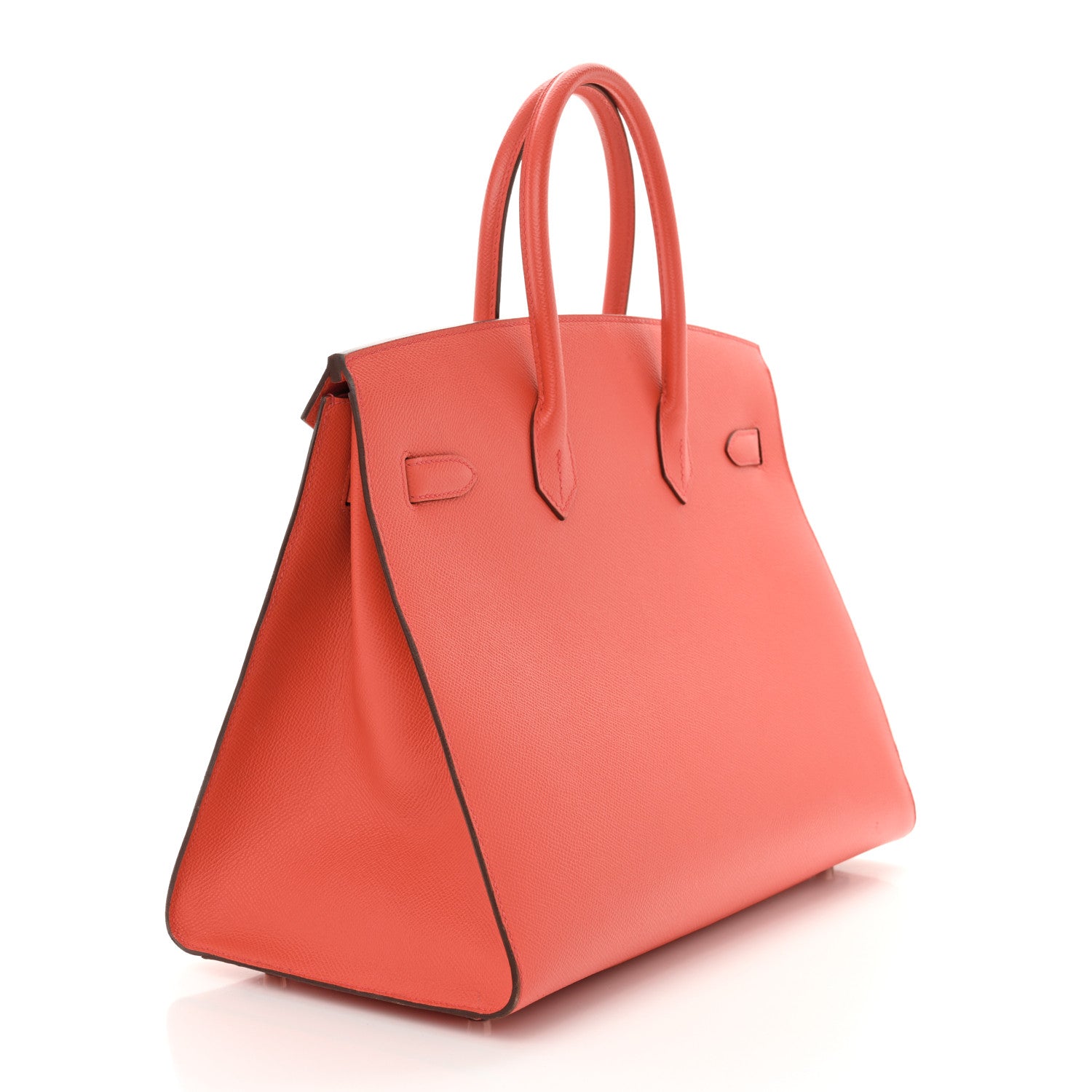 Hermes Epsom Horseshoe Birkin Sellier 35 Rose Texas 3 of 15