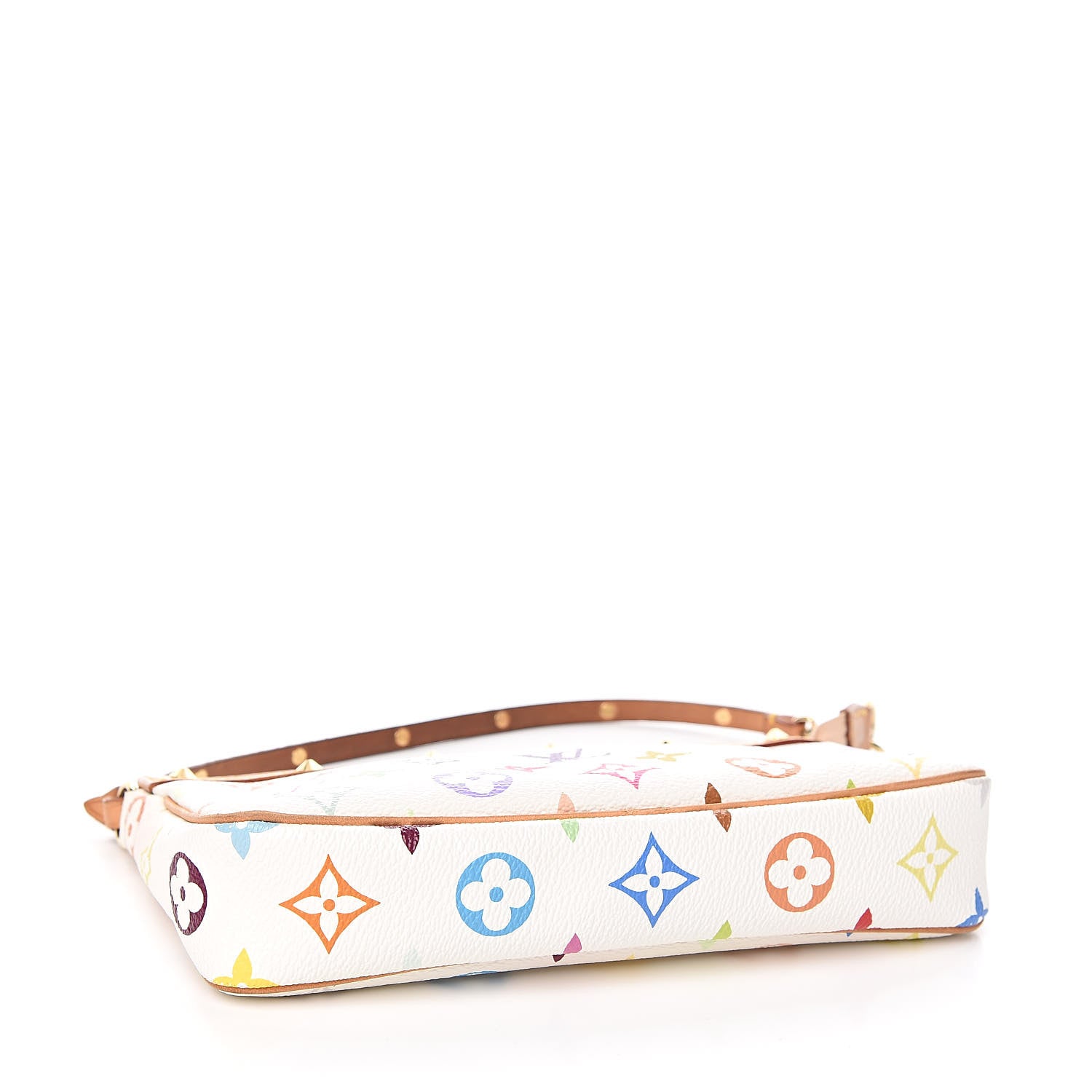 Louis Vuitton Monogram Multicolor Pochette Accessories White 4 of 9