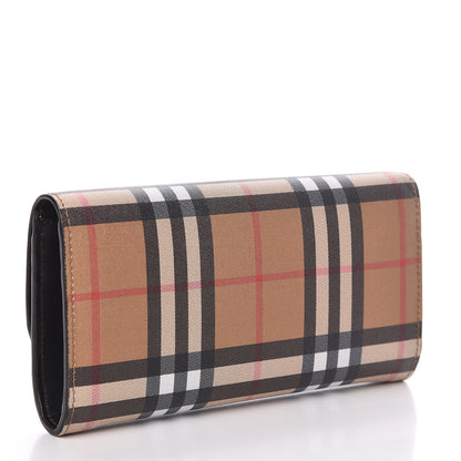 Burberry Vintage Check Henley Wallet Black 3 of 6