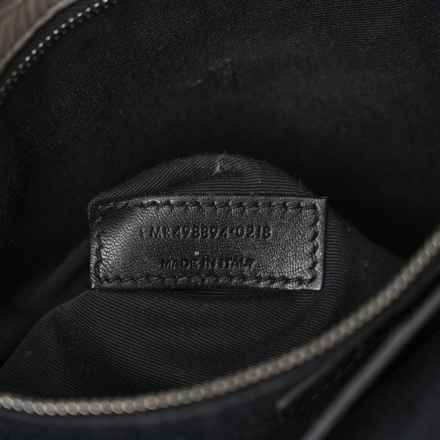 Crinkled Calfskin Matelasse Monogram Medium Niki Chain Satchel Fog