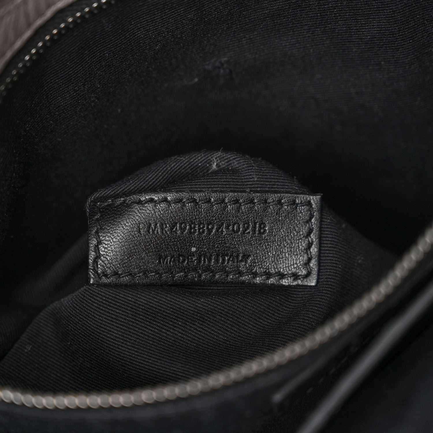 Saint Laurent Crinkled Calfskin Matelasse Monogram Medium Niki Chain Satchel Fog 6 of 13