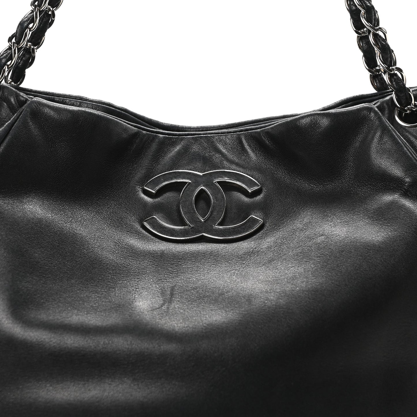 Lambskin Sensual Hobo Black