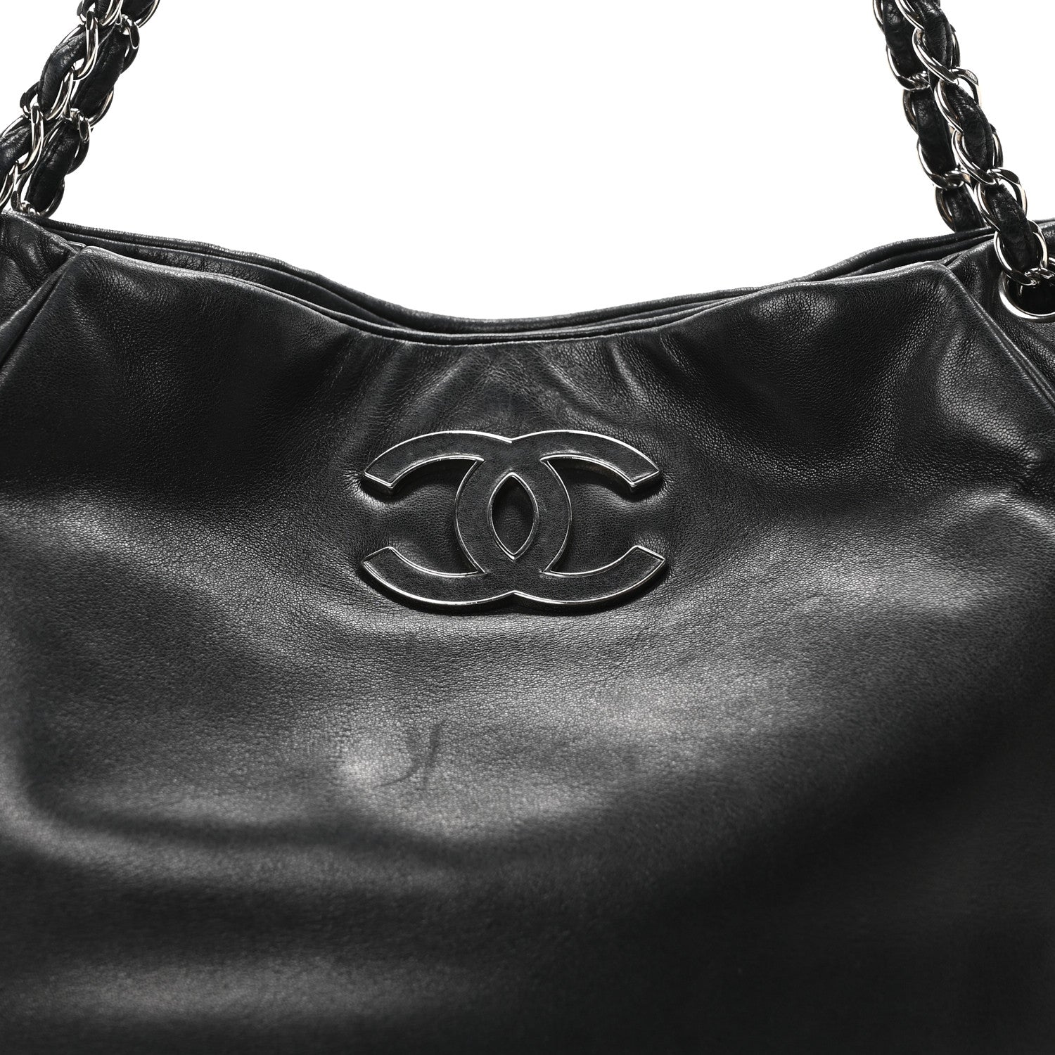 Chanel Lambskin Sensual Hobo Black 8 of 10
